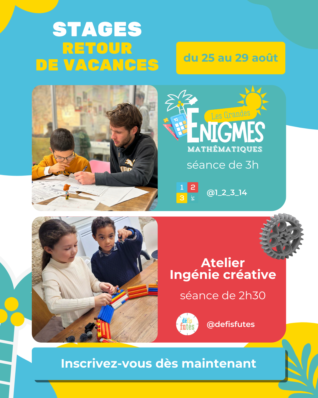 Stages - Retour de Vacances