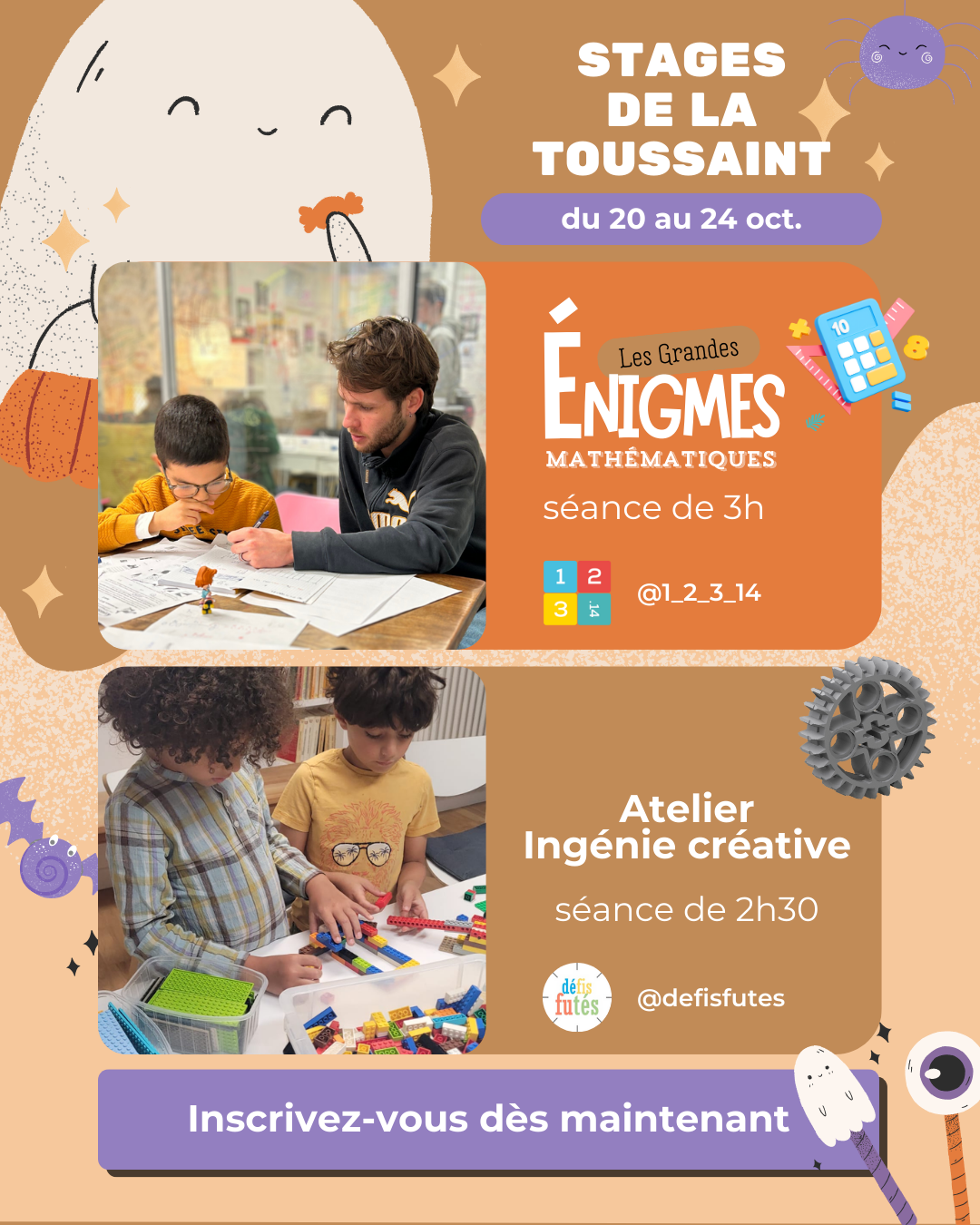 Stages de la Toussaint